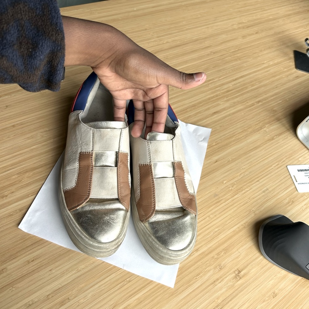 Colorblock shoes
